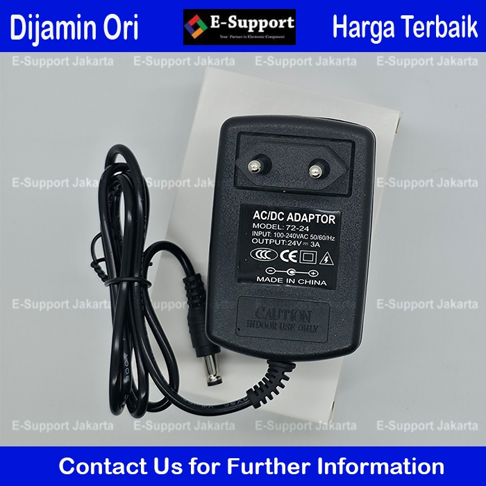 Adaptor 24V 3A - Adapter 3A 24V  adaptor