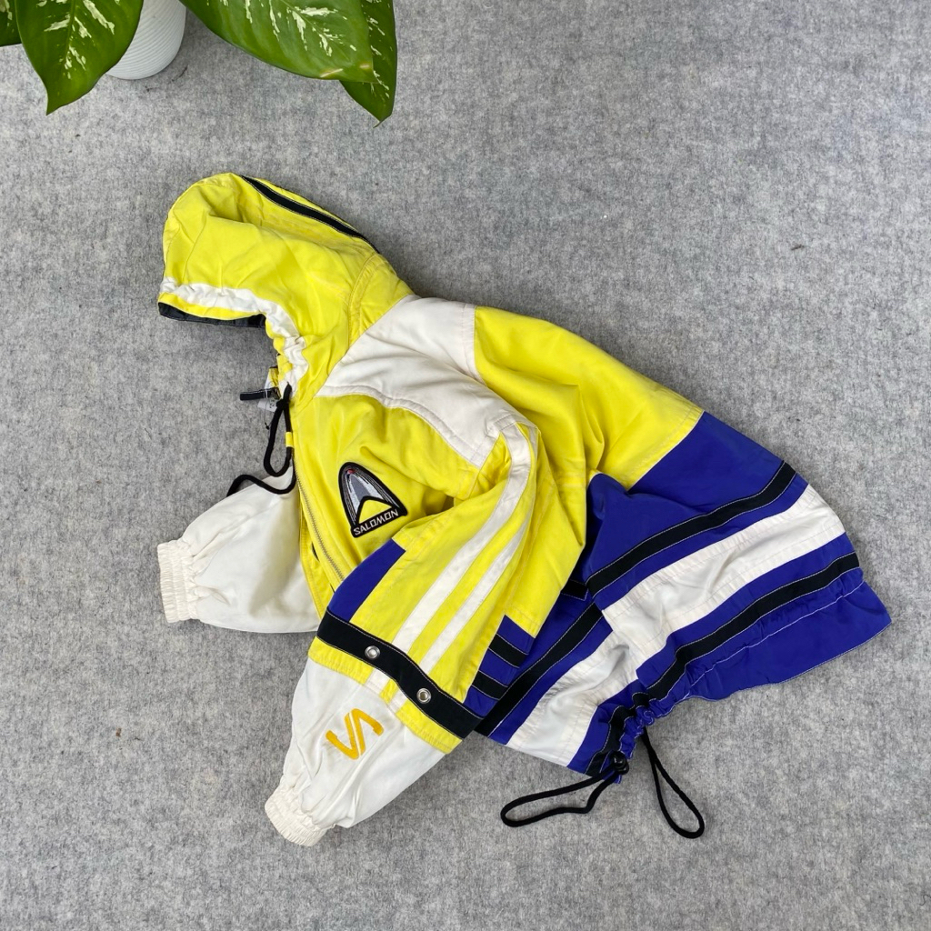 jacket smowboard vintage Salomon super cakep banget