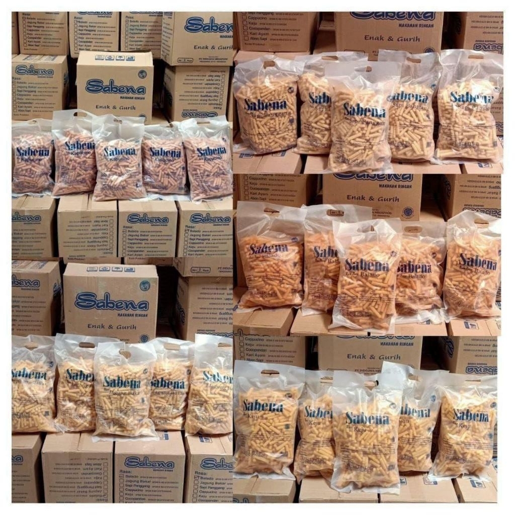 Ready sabena stik 1 dus isi 5 pack (kemasan 360gram)   
Promo