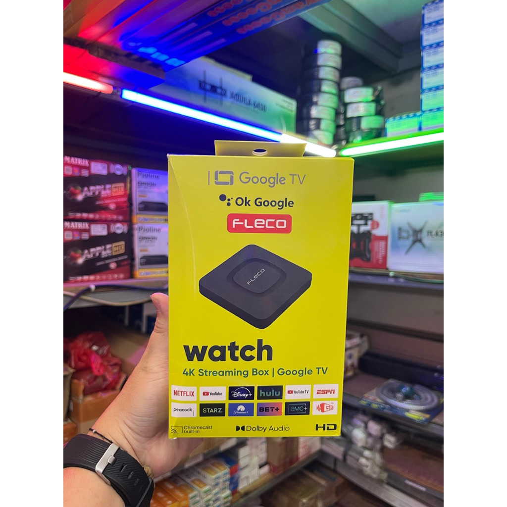 TV ANDROID BOX FLECO/ GOOGLE TV FLECO / TV ANDROID BOX / ORIGINAL / MEMORI 8 GB