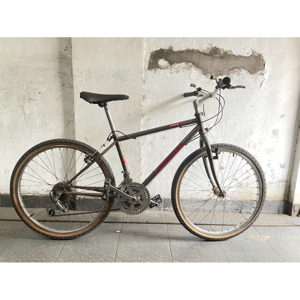 Sepeda Federal Cycle 2000 24 Coklat ori
