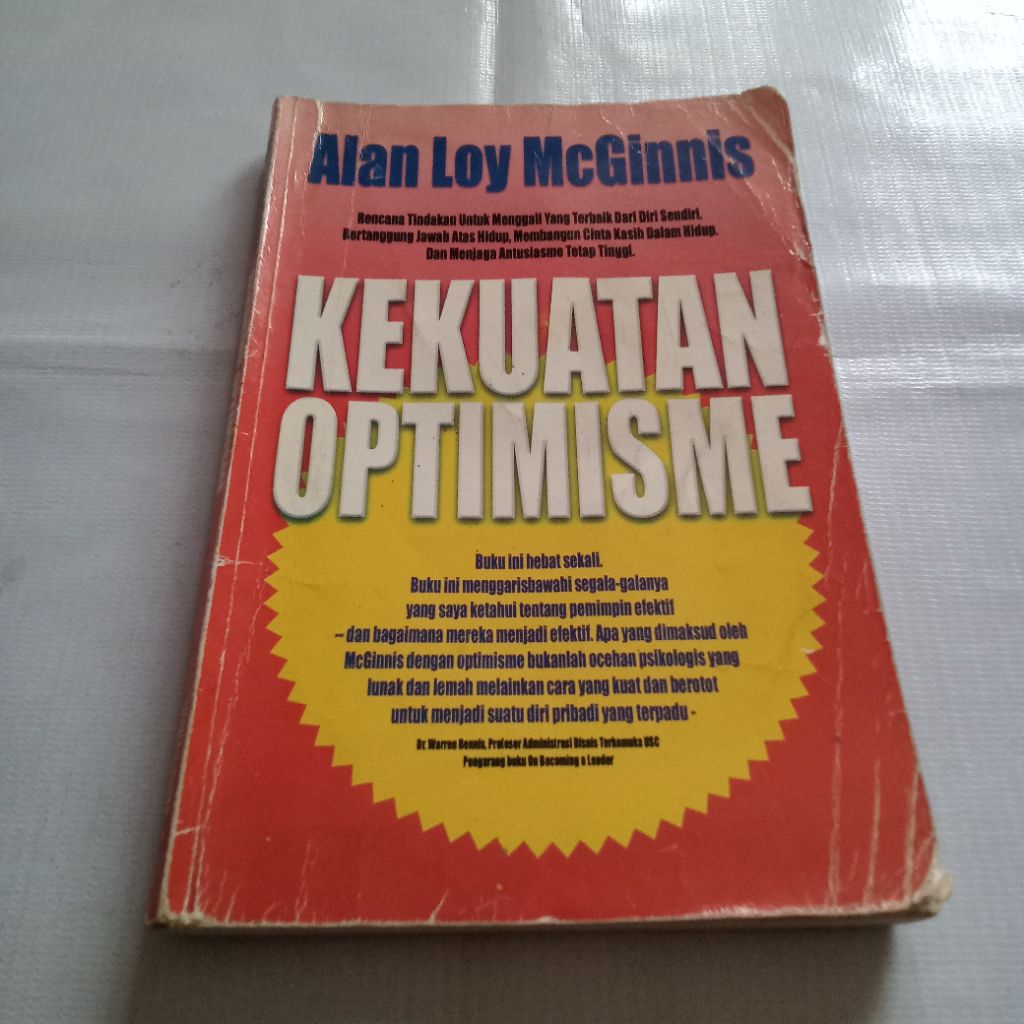 ALAN LOY MCGINNIS KEKUATAN OPTIMISME