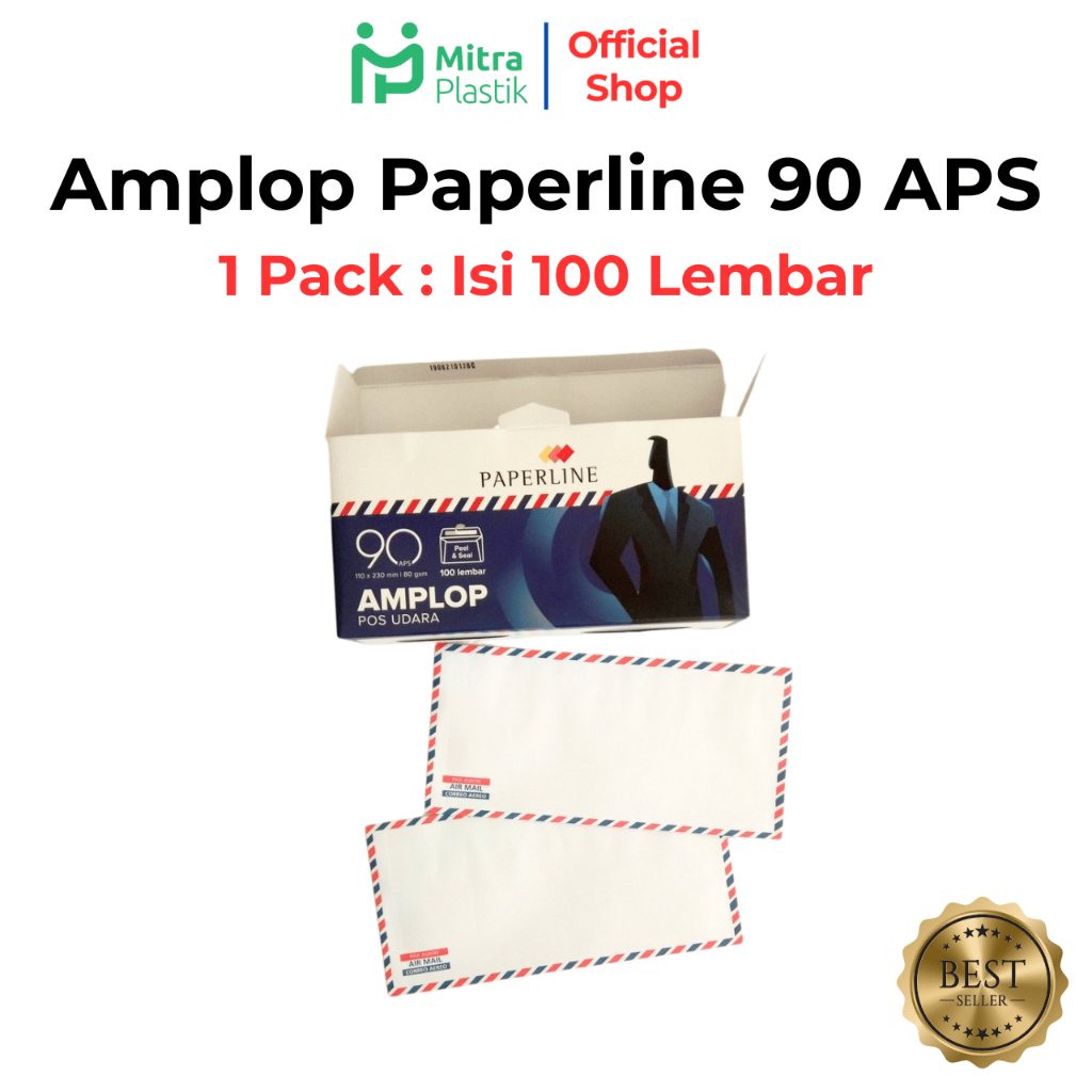Amplop Paperline Amplop 90 APS Amplop Putih Amplop Panjang