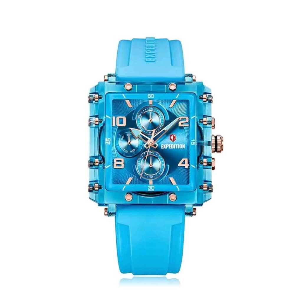 SE 6808 MD Expedition Chronograph Men Jam Tangan Pria