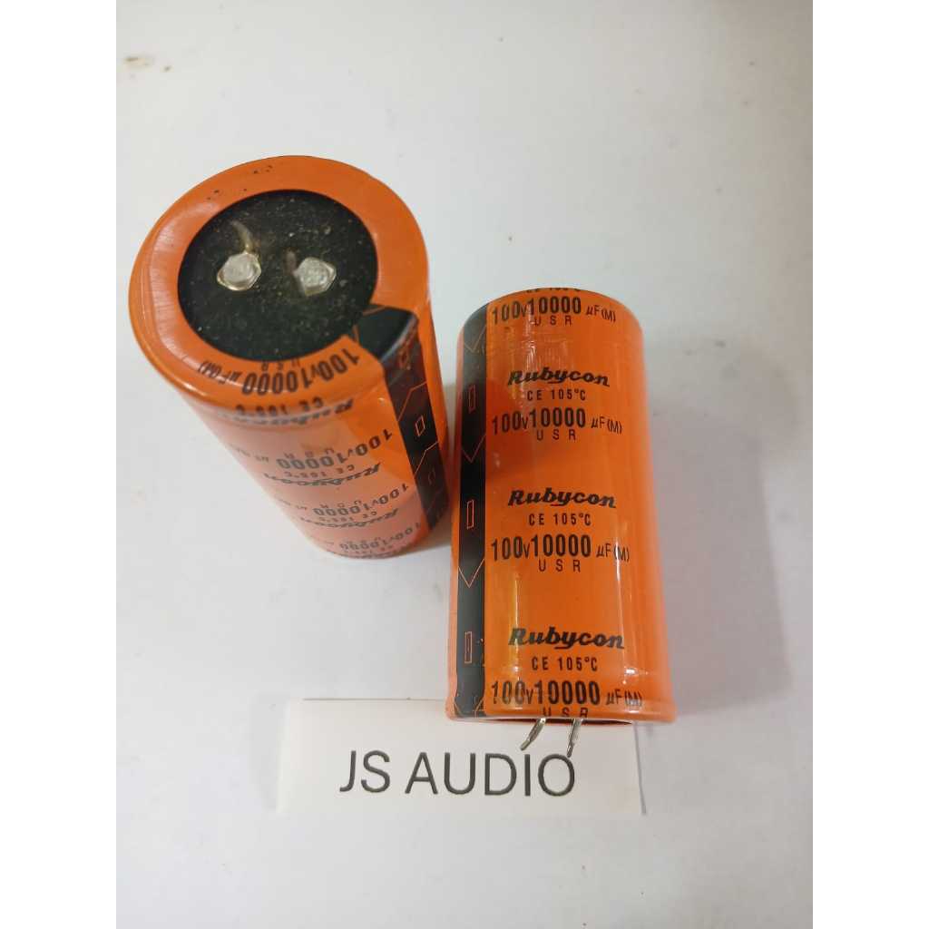 Elco 10000uf 100v Rubycon USR  Oren / Orange