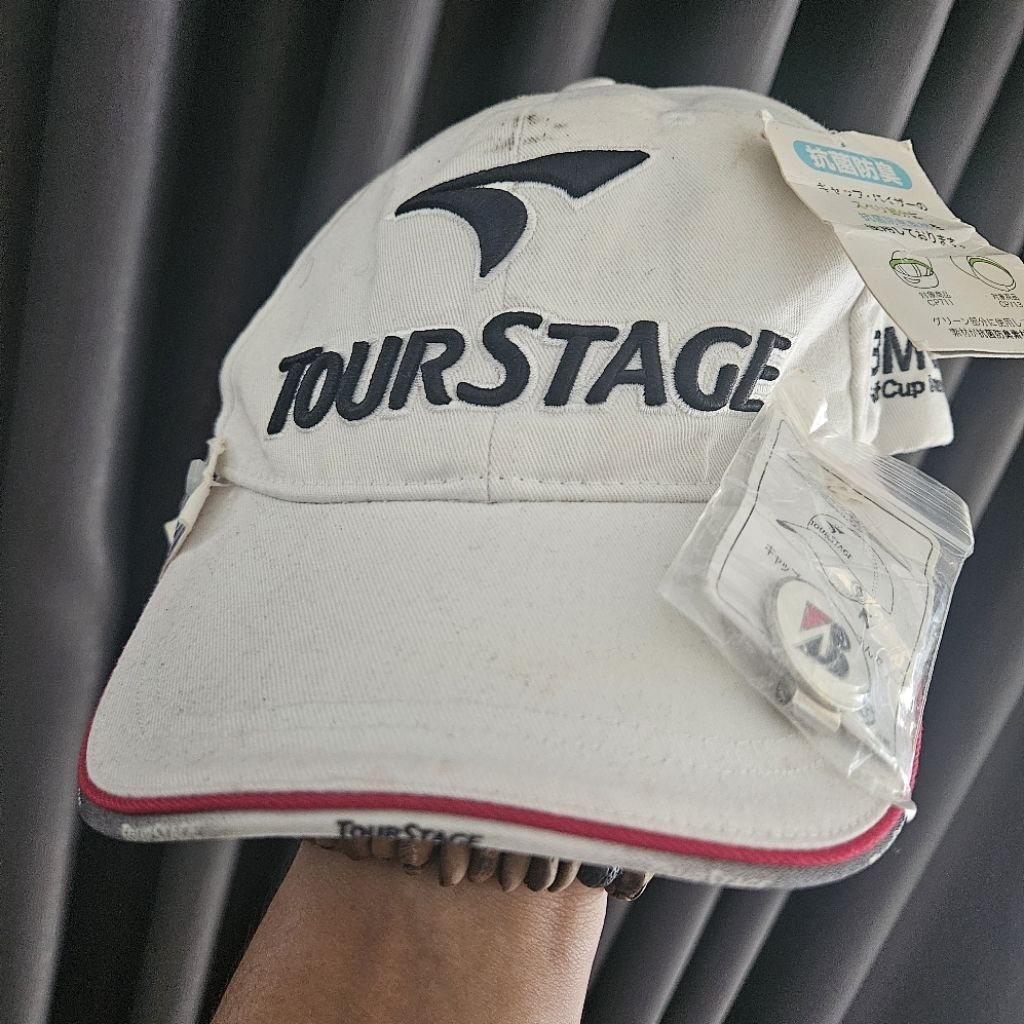 Topi Golf (New) Preloved Tourstage x Bridgestone