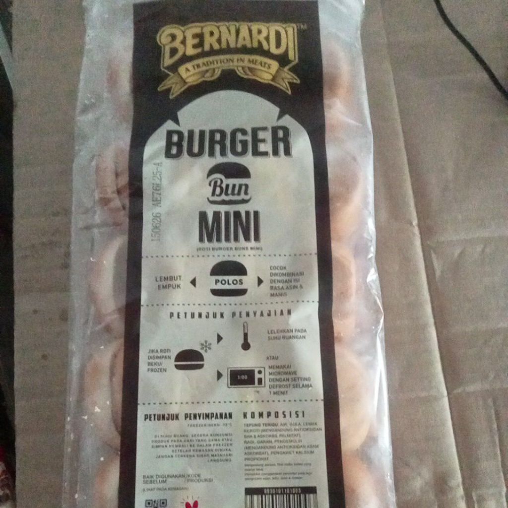 Roti Burger Bun Mini Bernadi