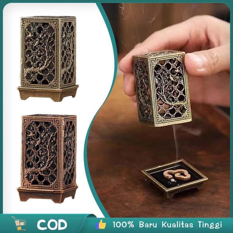 Wadah Dupa Aesthetic Tempat Membakar Dupa Tempat Arang Dupa Tempat Dupa Bakar Mini Pembakar Dupa Log