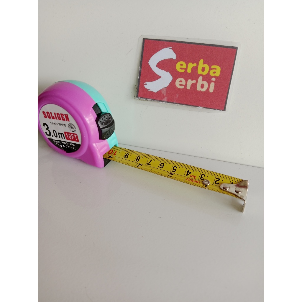 (METERAN 3METER) Alat pengukur dimensi pertukangan panjang