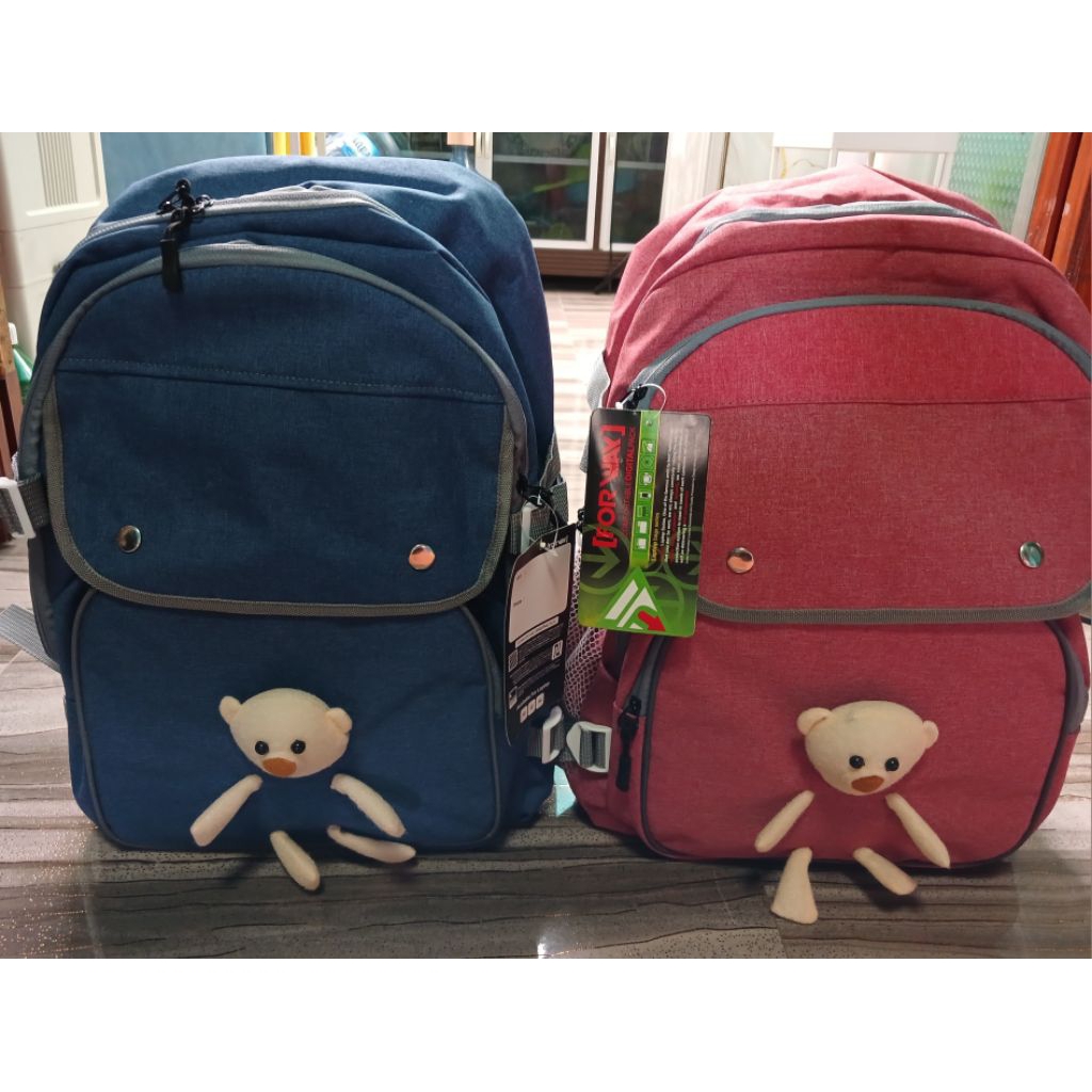 Tas Sekolah Anak Boneka Beruang