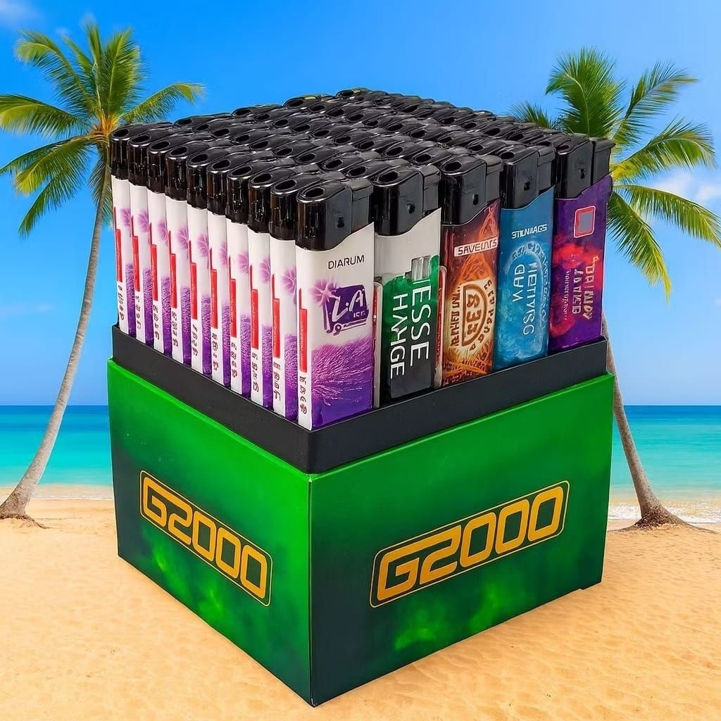 50 Korek Gas Magnet Rokok Berkualitas Tinggi