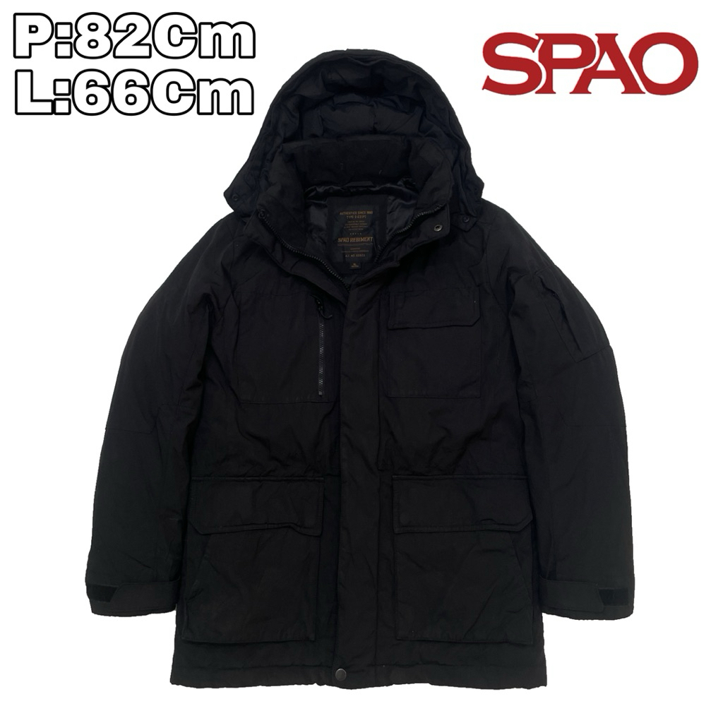 J149 Jaket Parka Bulang Outdoor Waterproof SPAO Coat Bulu Angsa Winter Tebal Musim Dingin Hiking Pen