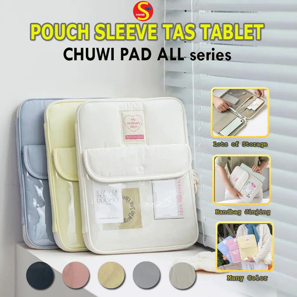 CHUWI HiPad Air HiPad X Pro HiPad Max HiPad Pro Hi10 X Pro Sleeve Pouch Tas Penyimpanan Laptop Table