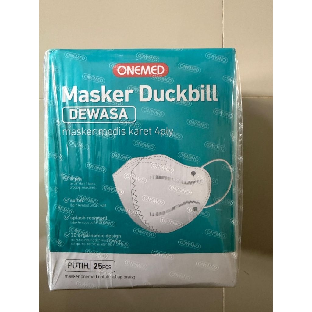 Masker duckbill dewasa onemed