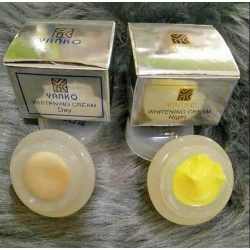 CREAM YANKO PLATINUM SIANG,MALAM & SABUN