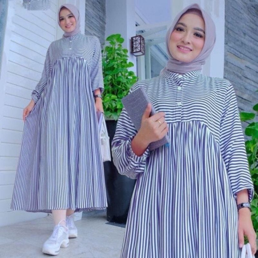 Jawani Midi Dress Wanita Kekinian