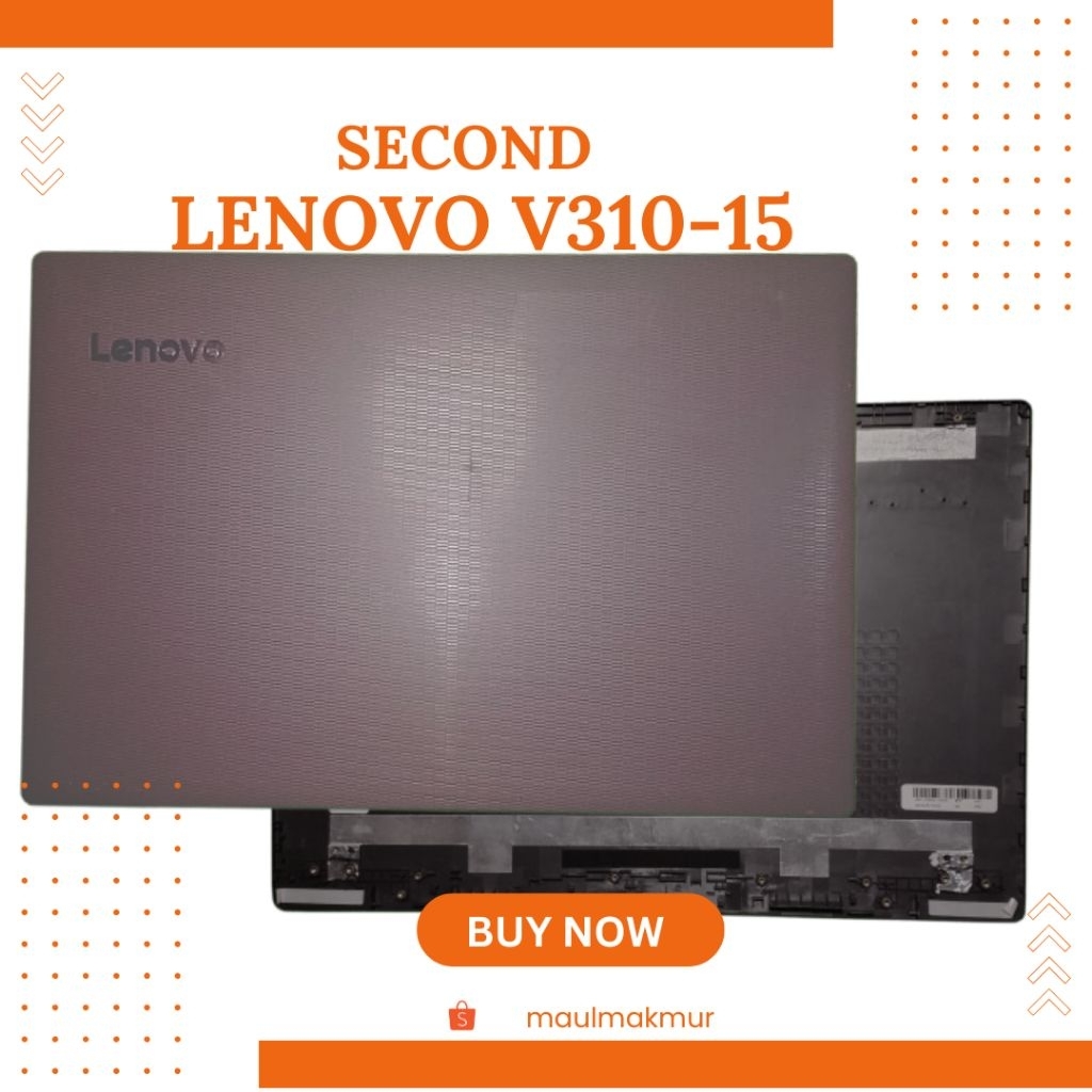 SECOND Casing Laptop Hardcase | Lenovo Ideapad V310-15 | Case A Bagian Belakang LCD LED Laptop