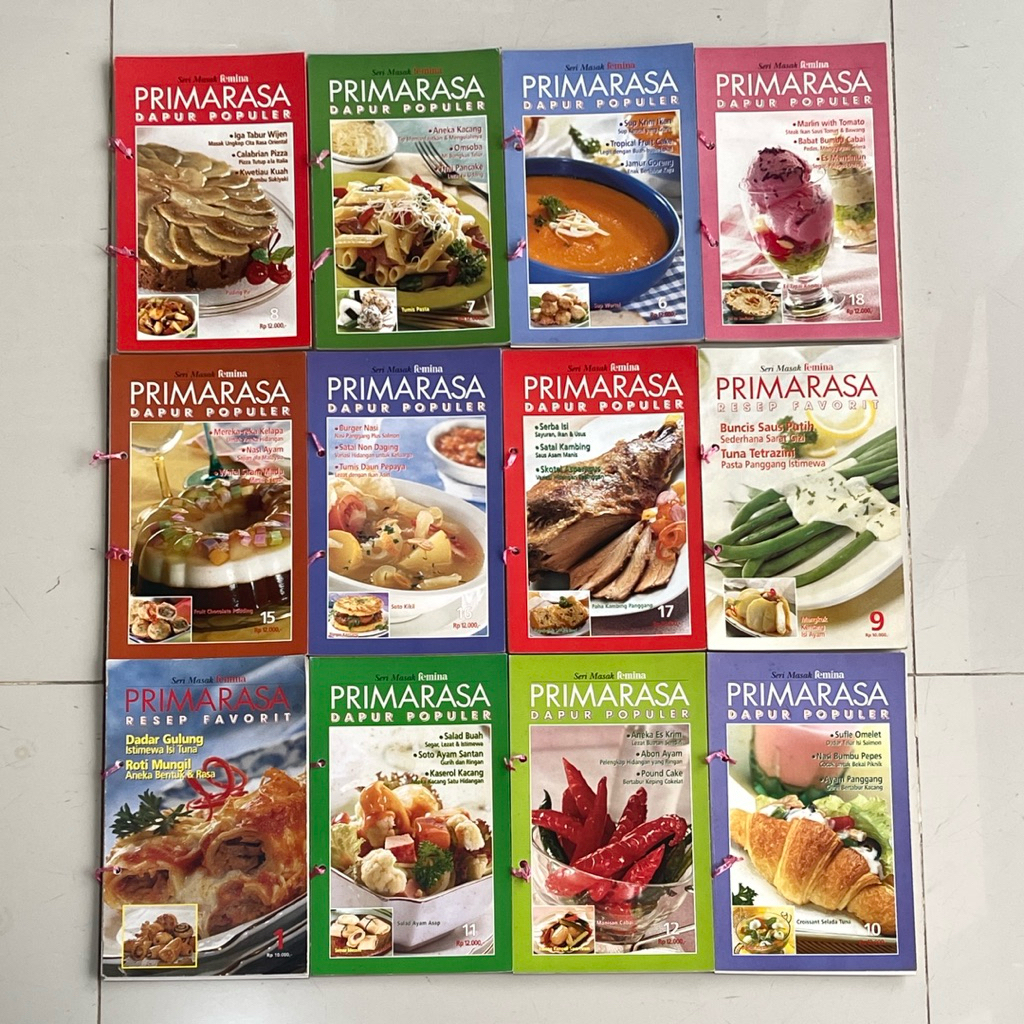 Buku SERI MASAK FEMINA PRIMARASA RESEP FAVORIT
