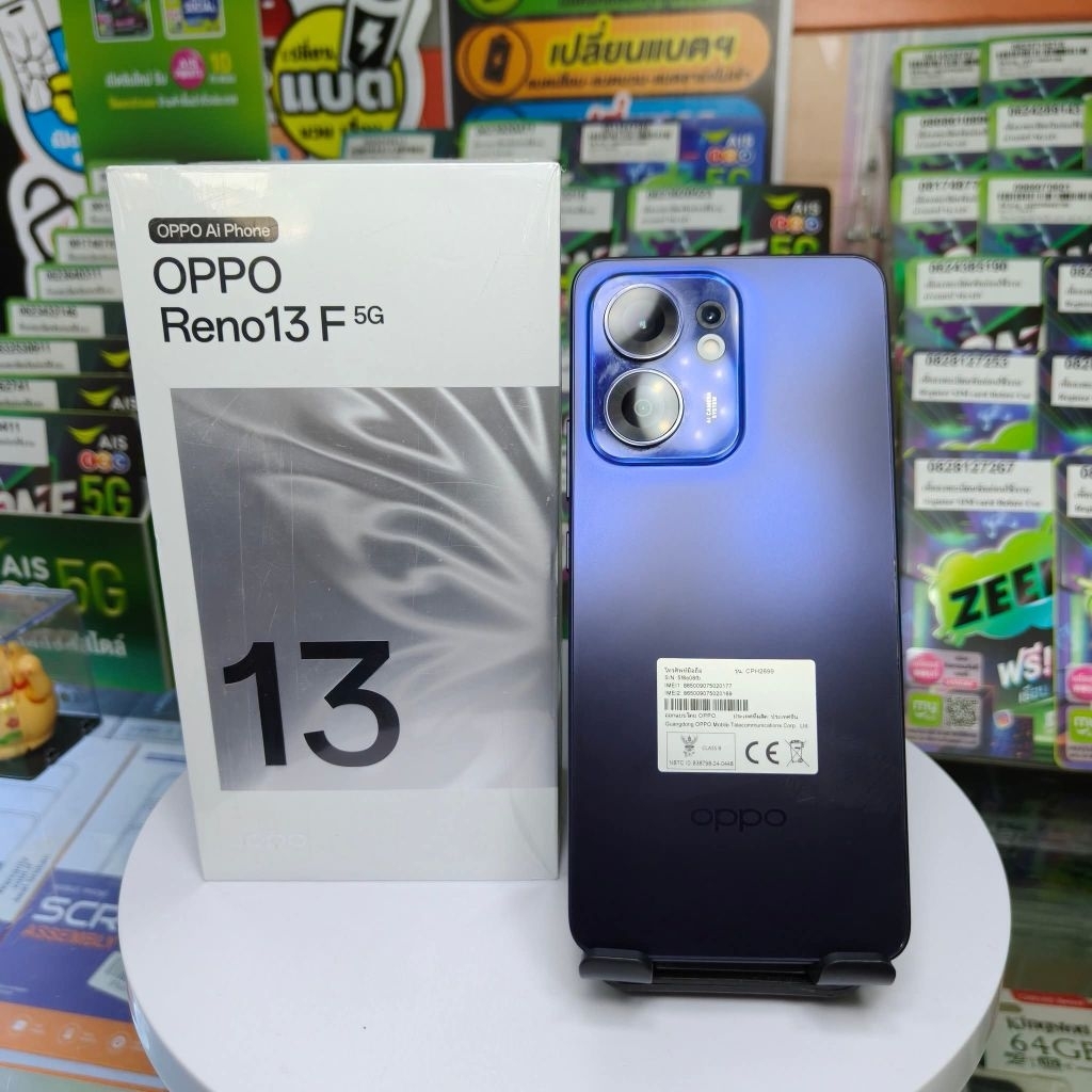 OPPO RENO 13F 5G SECOND LELANGAN RAM 12+12 PENYIMPANAN 256