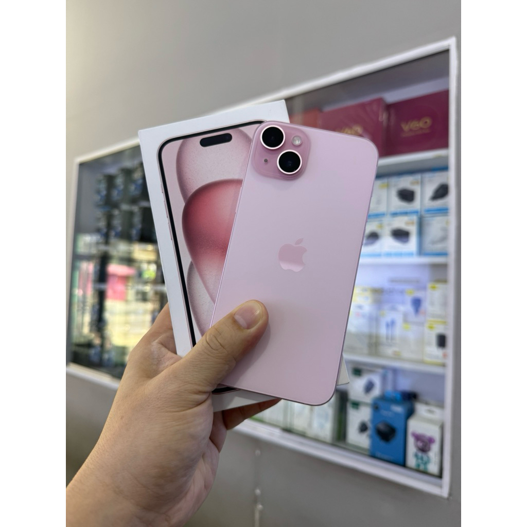 Iphone 15 Plus 256GB Second Fullset Original Bekas Resmi