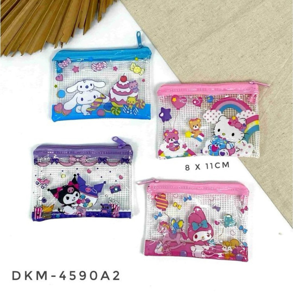 DOMPET KOIN MIKA GEPENG JARING (MURAH)