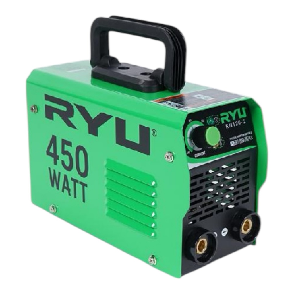 Mesin Las Listrik Inverter RYU RII 120-2 450W Hemat Listrik Portable (Trafo Las Mini)