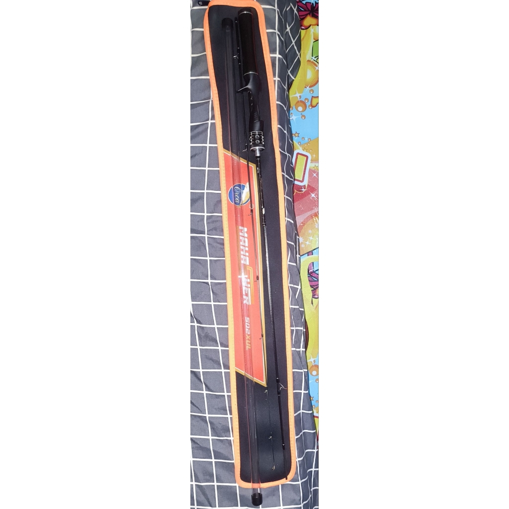 joran orca mahasher 1-3 lb xul (micro casting, casting, dan stream fishing)