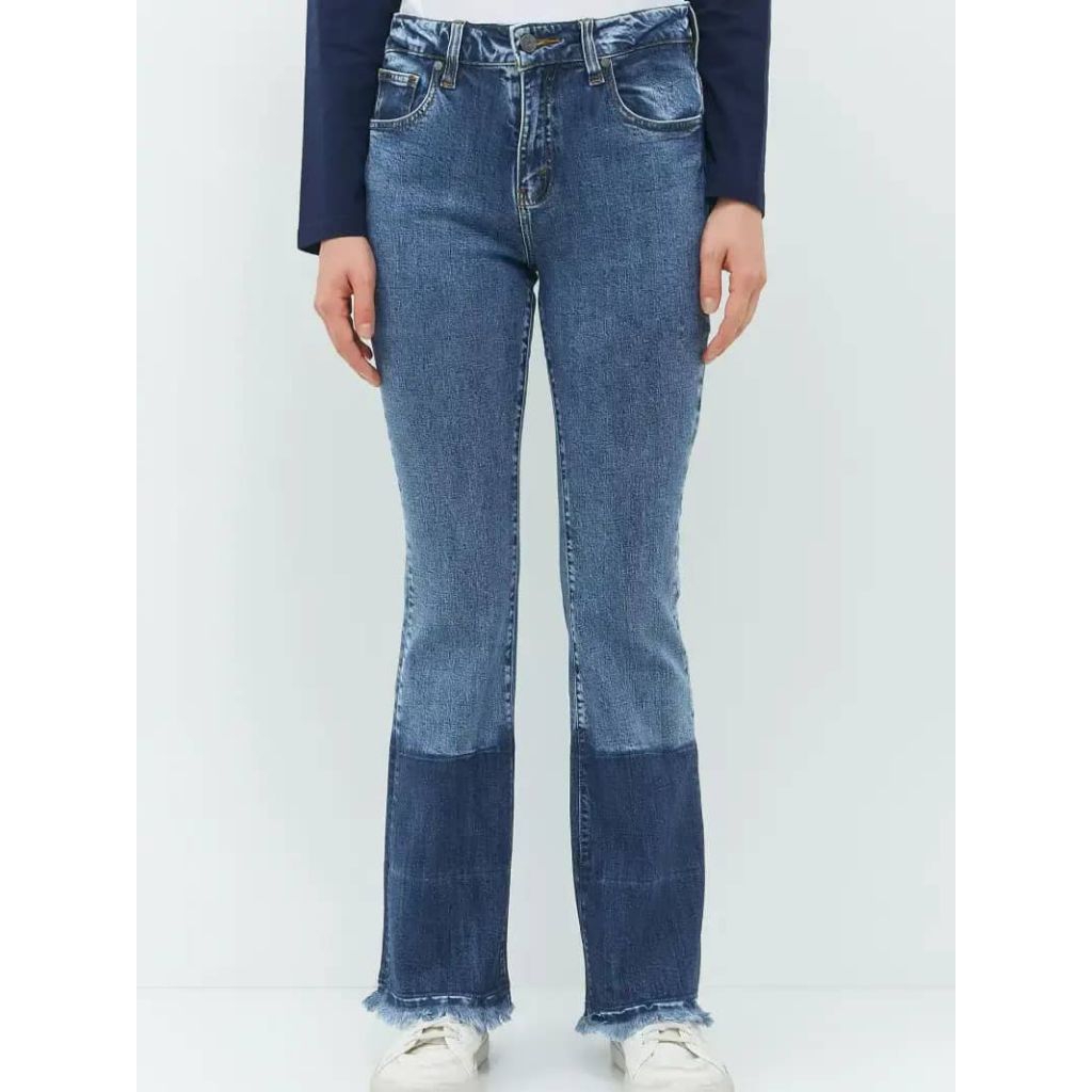 2Lois Celana Panjang Cutbray Denim FBW013 CELANA WANITA LOIS ORIGINAL