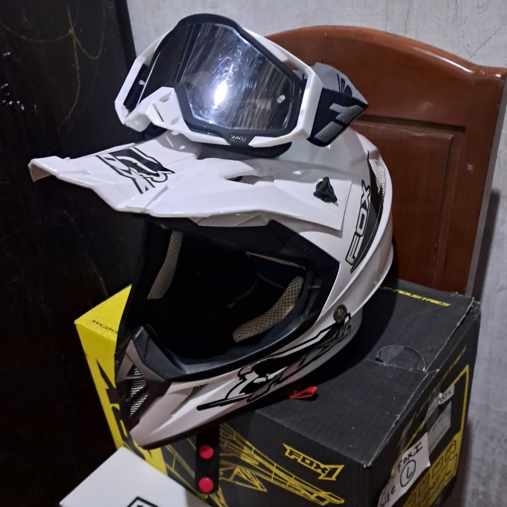 Helm trail jpx fox1 klx crf ktm original
