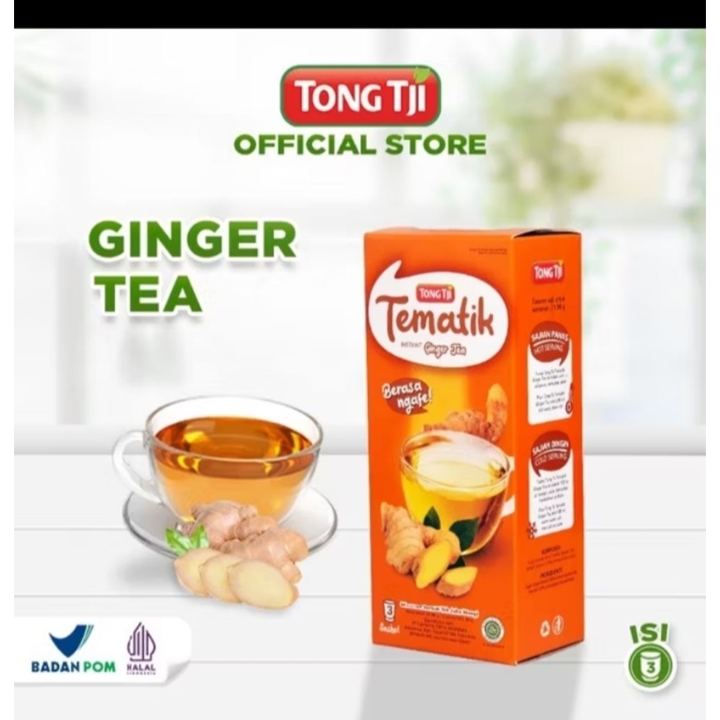 Tong tji tematik ginger tea