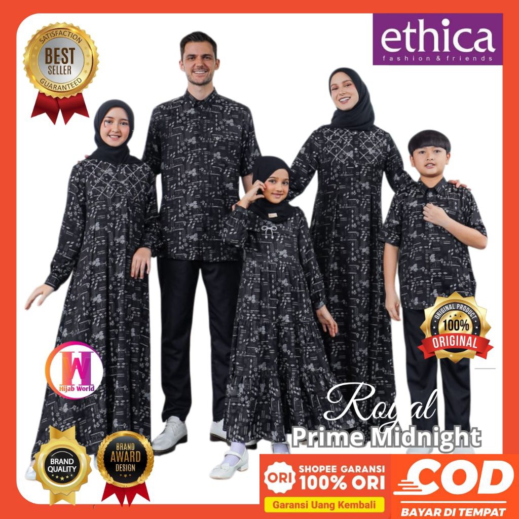ETHICA Sarimbit 2026 Prime Midnight Ethica Original Sarimbit Ethica 2026 - Sarimbit Lebaran 2026 - S