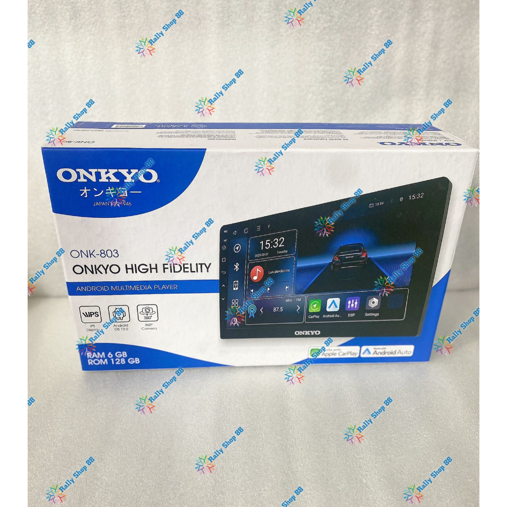 Head Unit Android Onkyo ONK-803 6/128GB 9