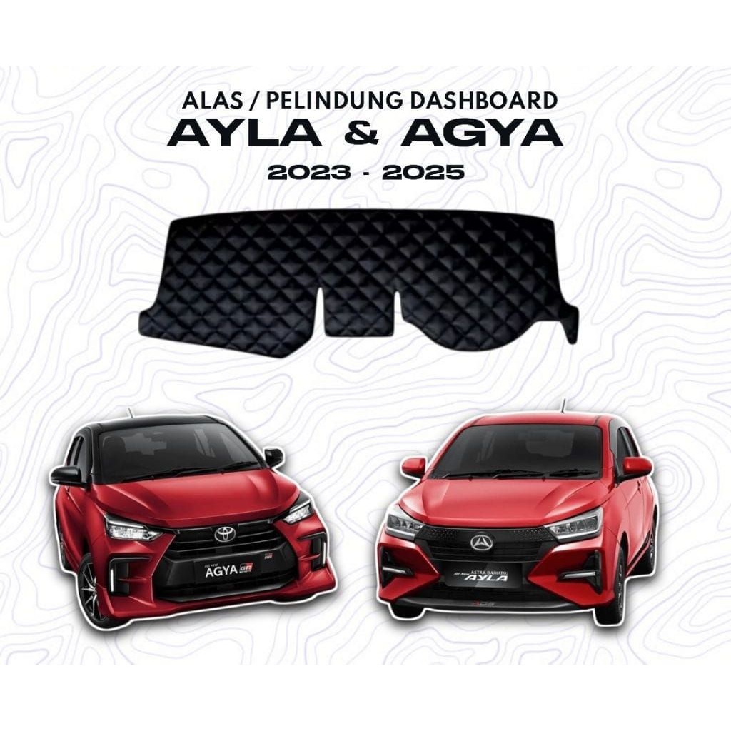 cover alas dasbord mobil alya & agya tahun 2023 & 2025