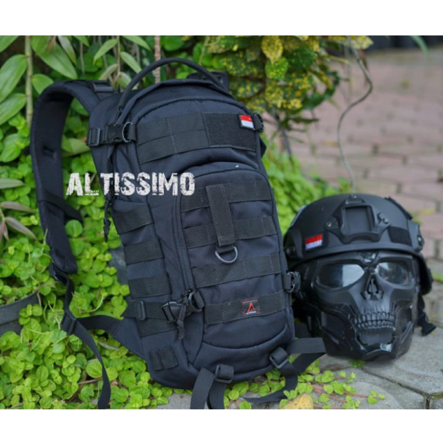 tas ransel tactical sepeda army daypack hydropack POLRI TNI tas punggung tas trail Altissimo Command