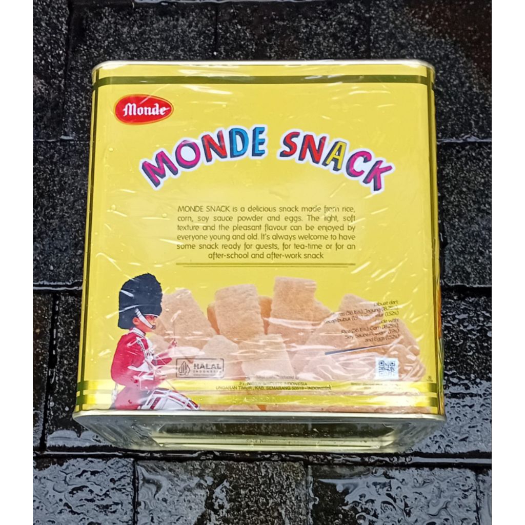 MONDE SERENA SNACK GOLD KALENG