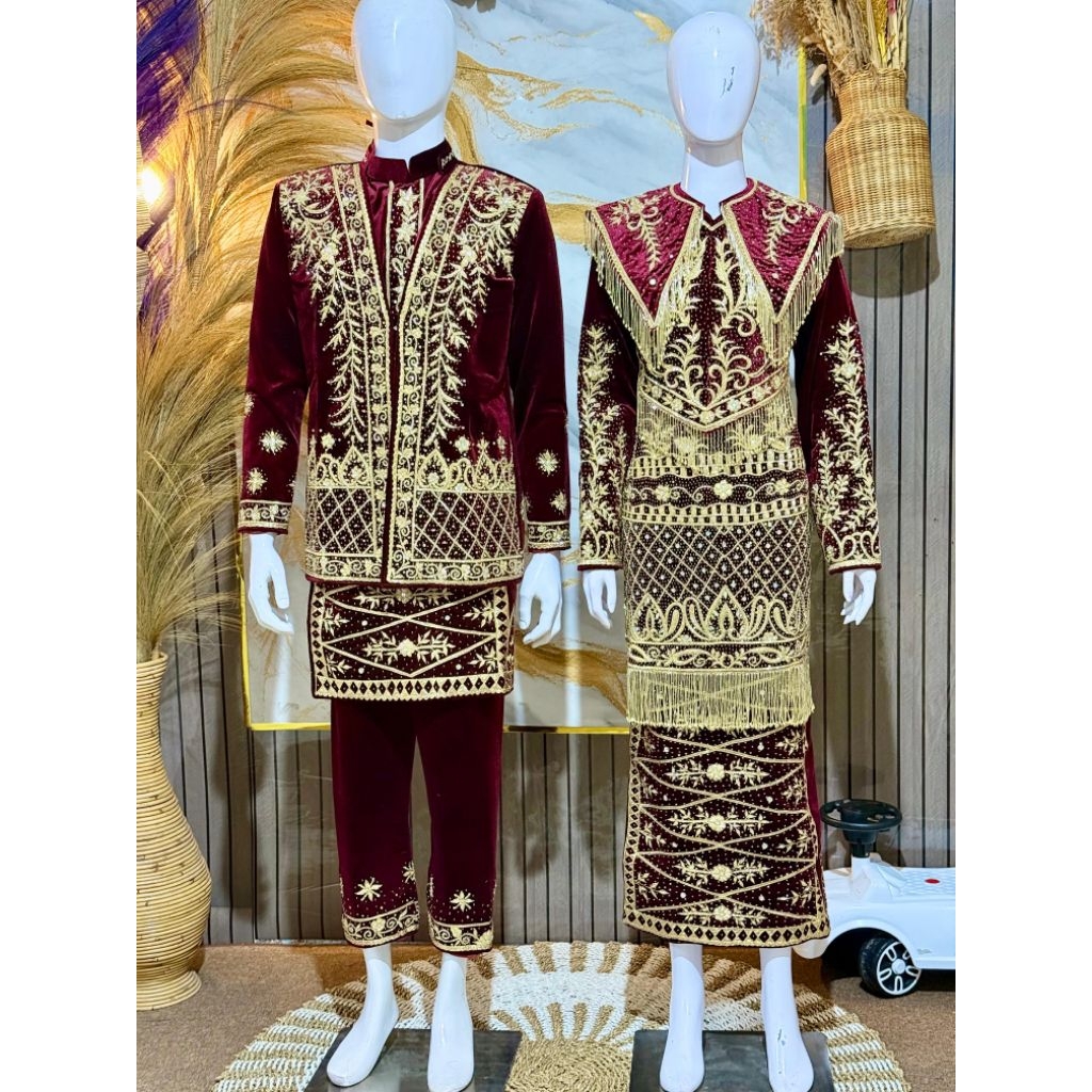 BAJU PENGANTIN MINANG KUALITAS PREMIUM