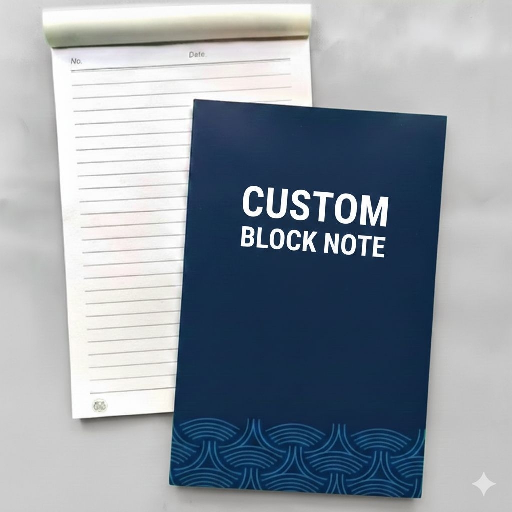 block note, note book seminar (bisa custom, free desain)