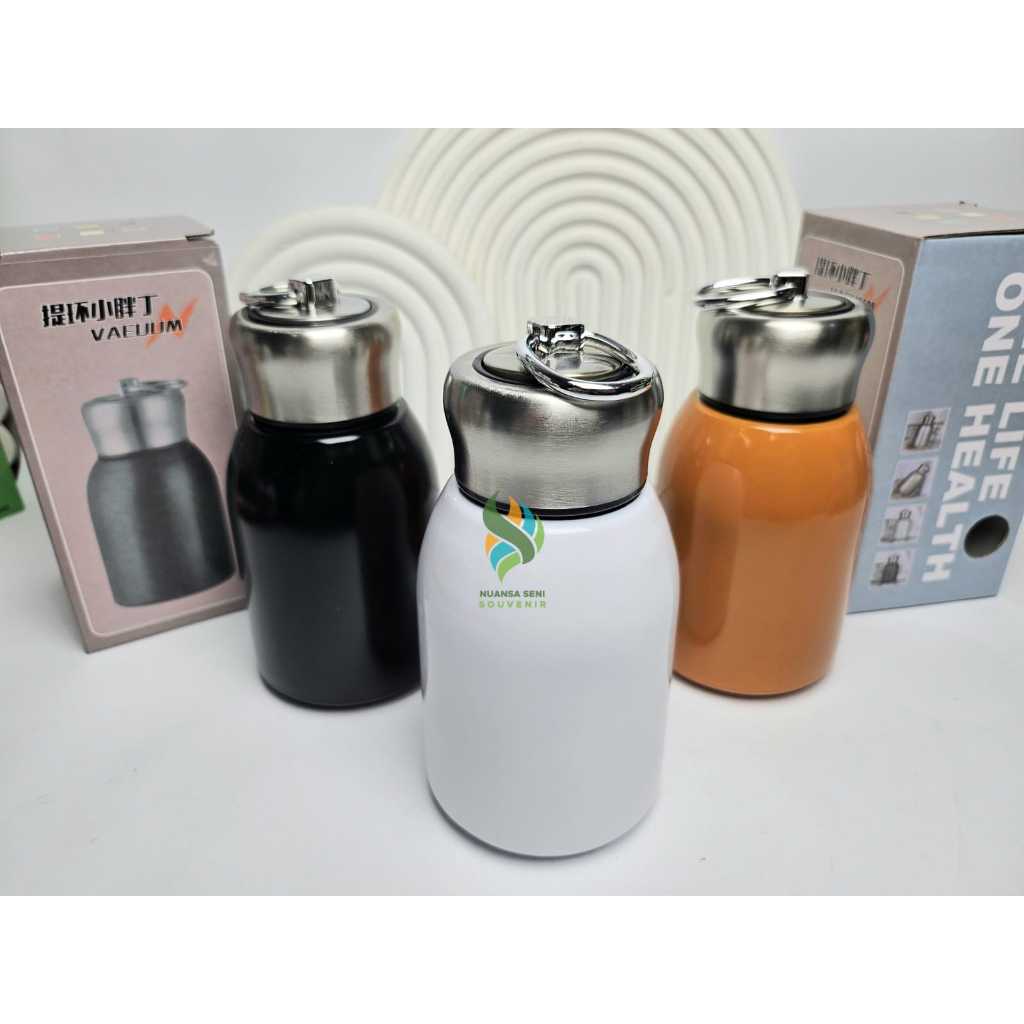 Thermos Mini 300ml Portable Tumbler Stainless Steel Vacum Insulasi Panas & Dingin