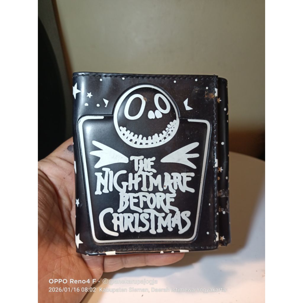 dompet lipat the night mare before christmas