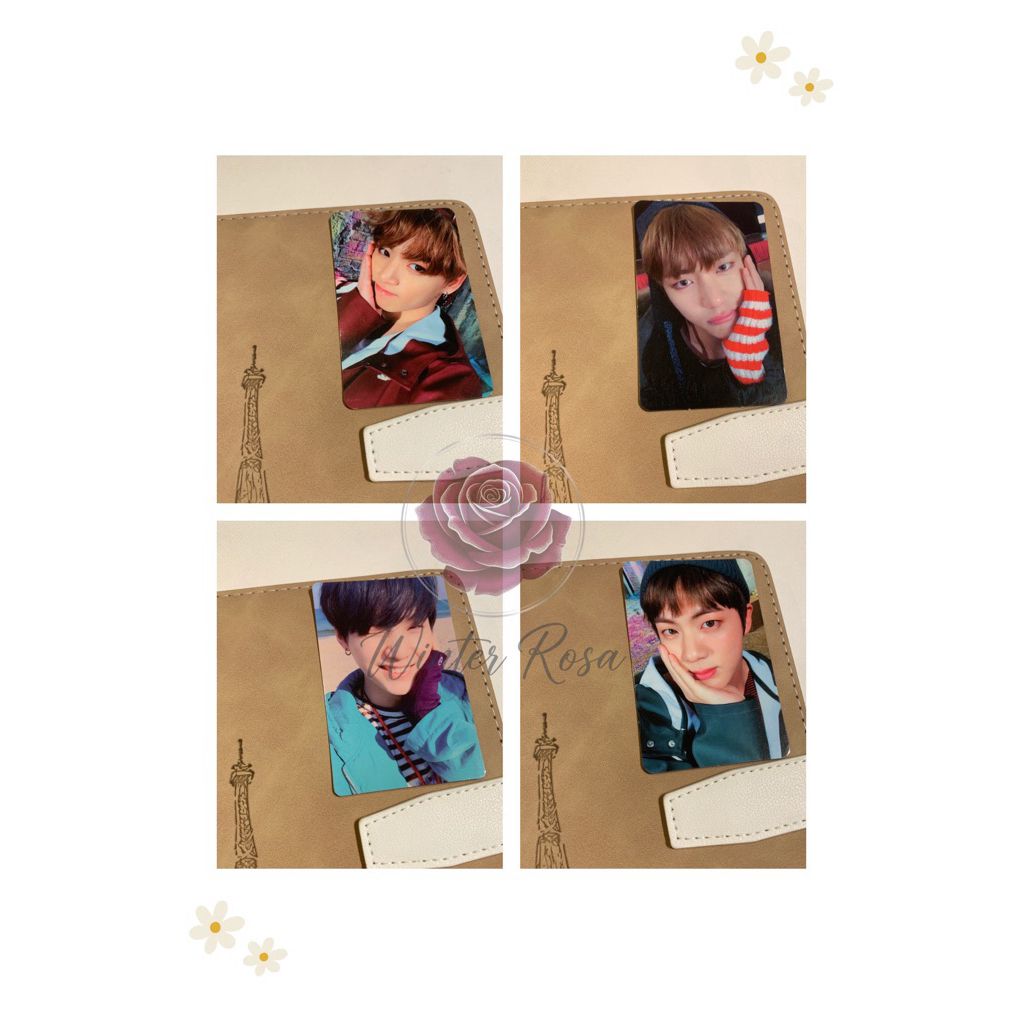 (Baca Deskripsi) SALE Photocard pc BTS YNWA You never walk alone Jungkook JK Taehyung V Yoongi Suga 