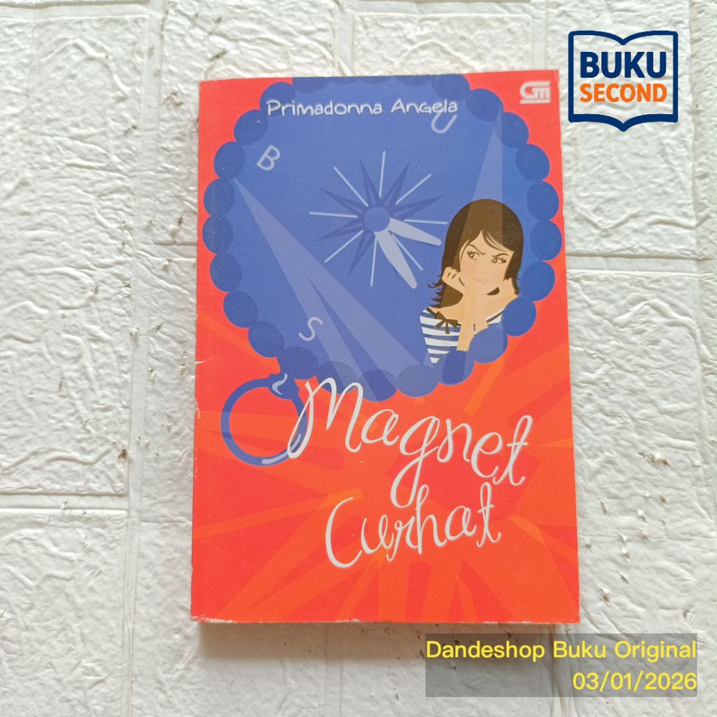 Magnet Curhat oleh Primadonna Angela - Novel Bekas Preloved