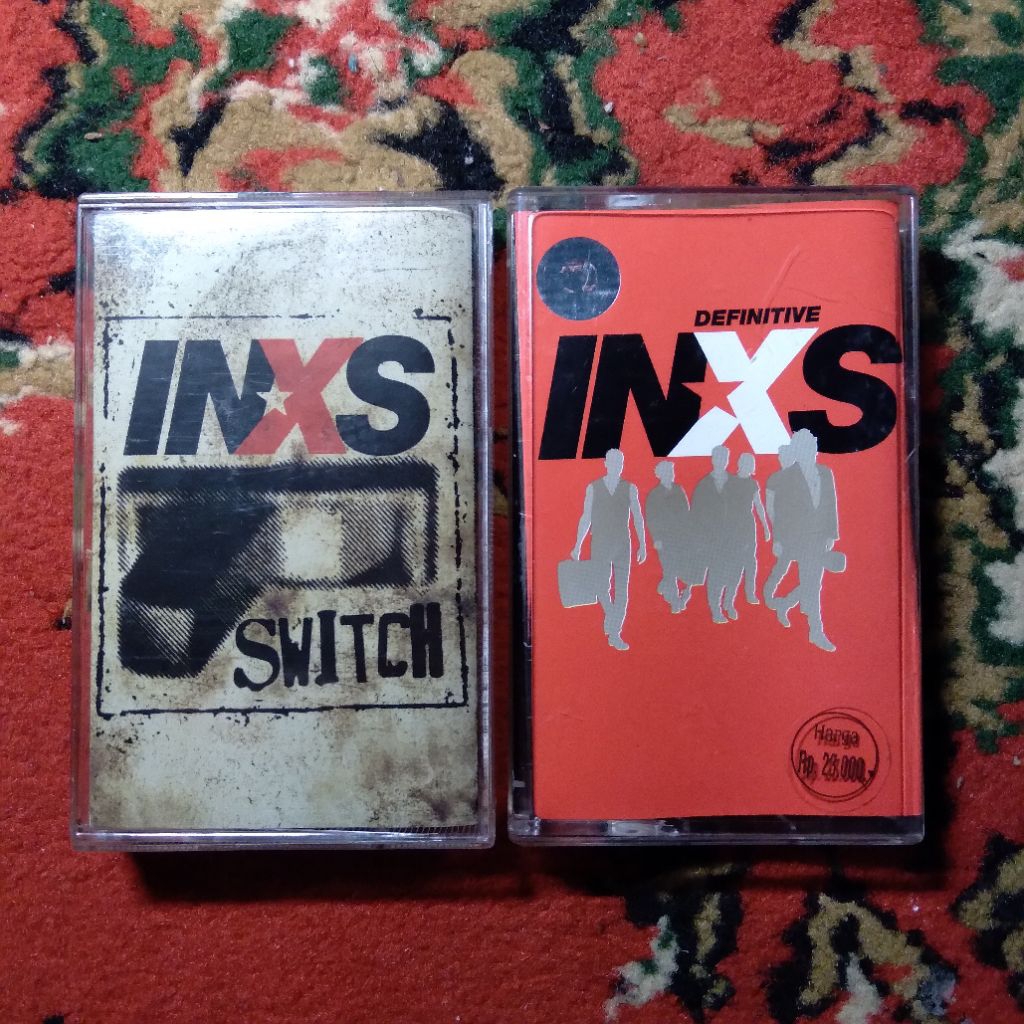 kaset pita inxs switch definitive (sepaket)