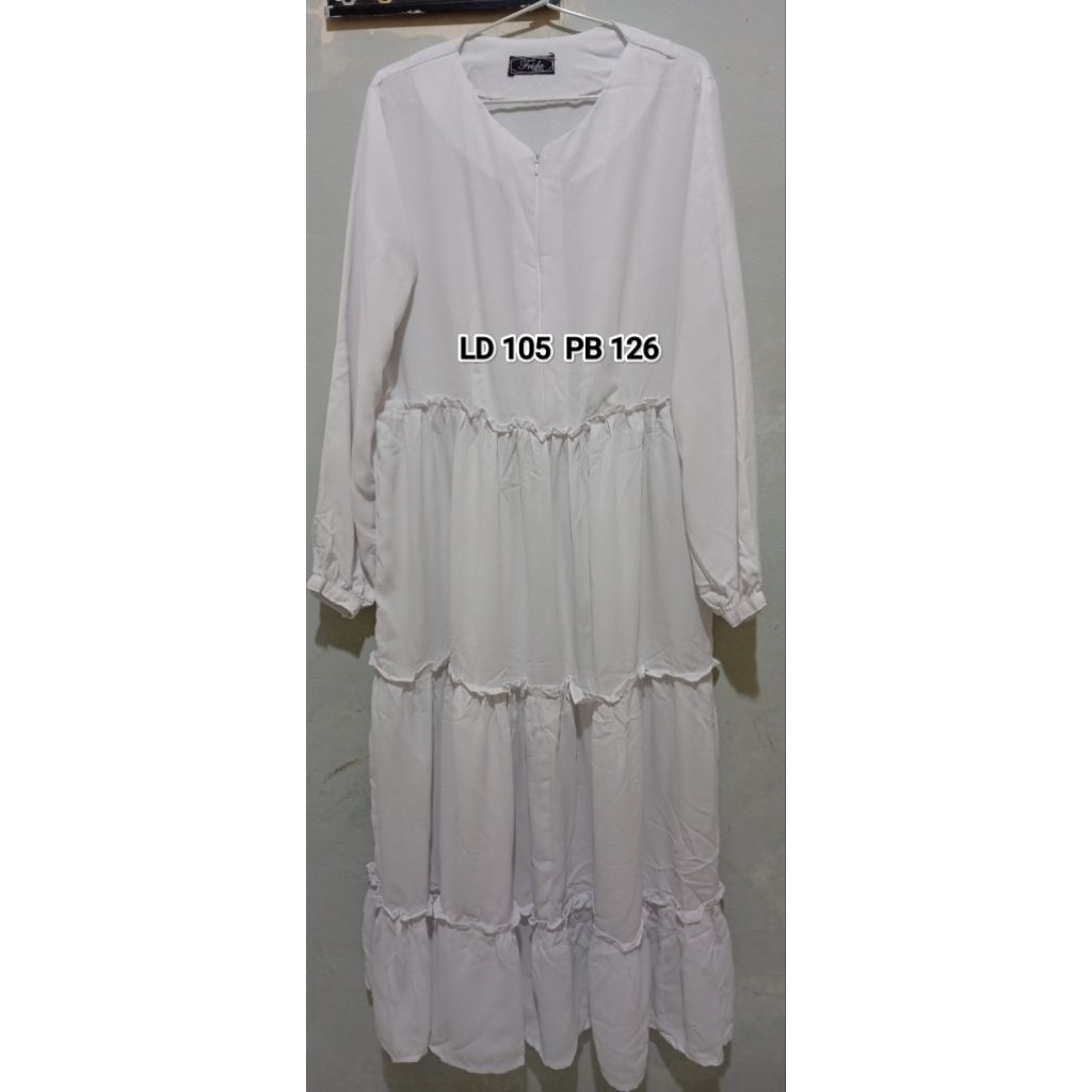 GAMIS PUTIH TUNIK DRESS
