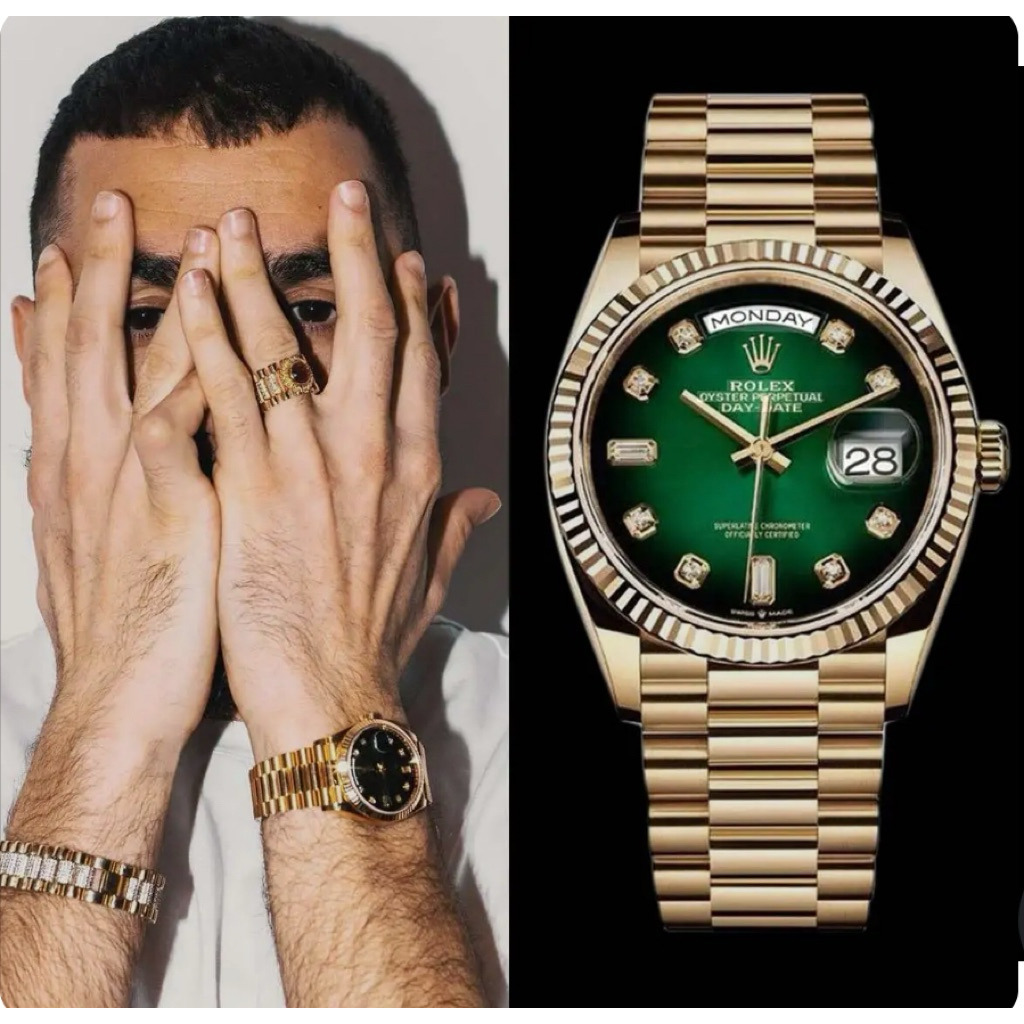 JAM TANGAN ROLEX PRESIDENT DAY-DATE 40MM PRESTIGE M128238