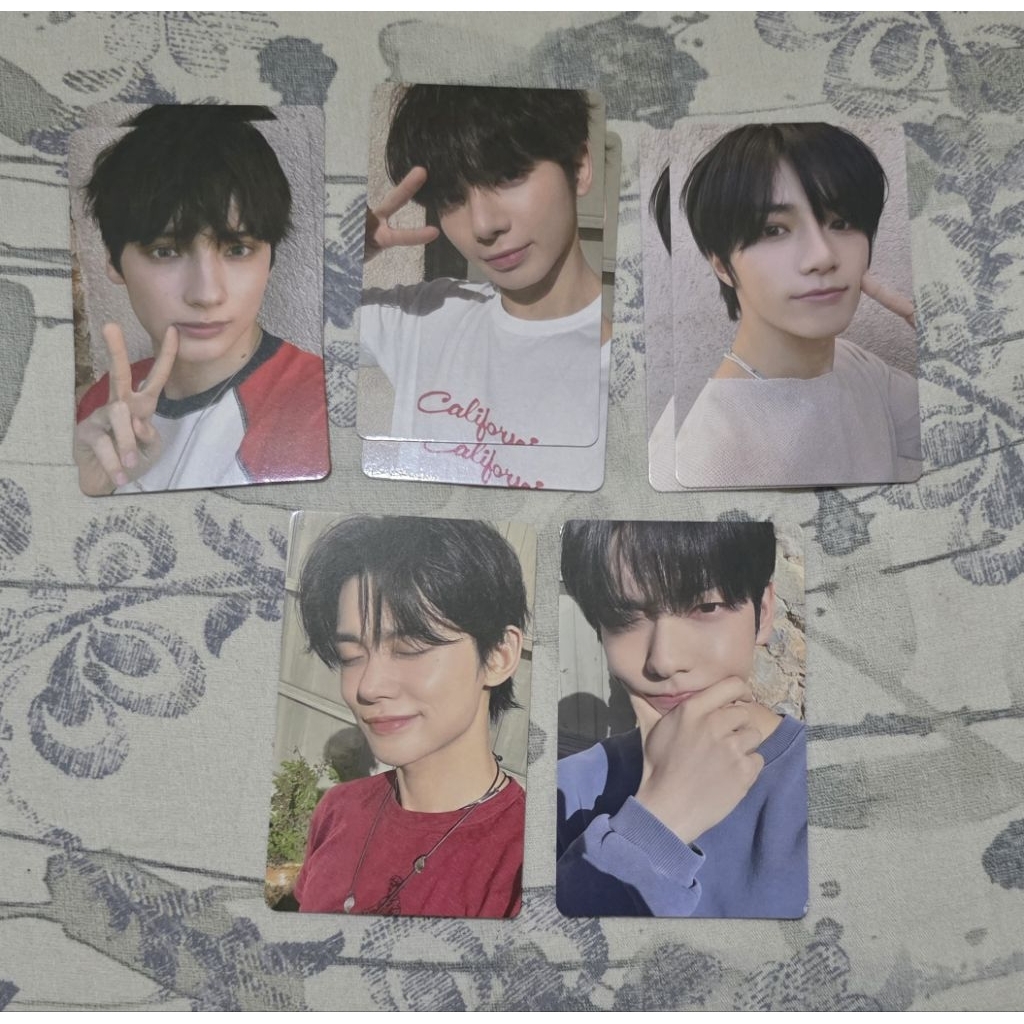 TXT PHOTOCARD LOVE LANGUAGE POB WEVERSE JAPAN WVJP