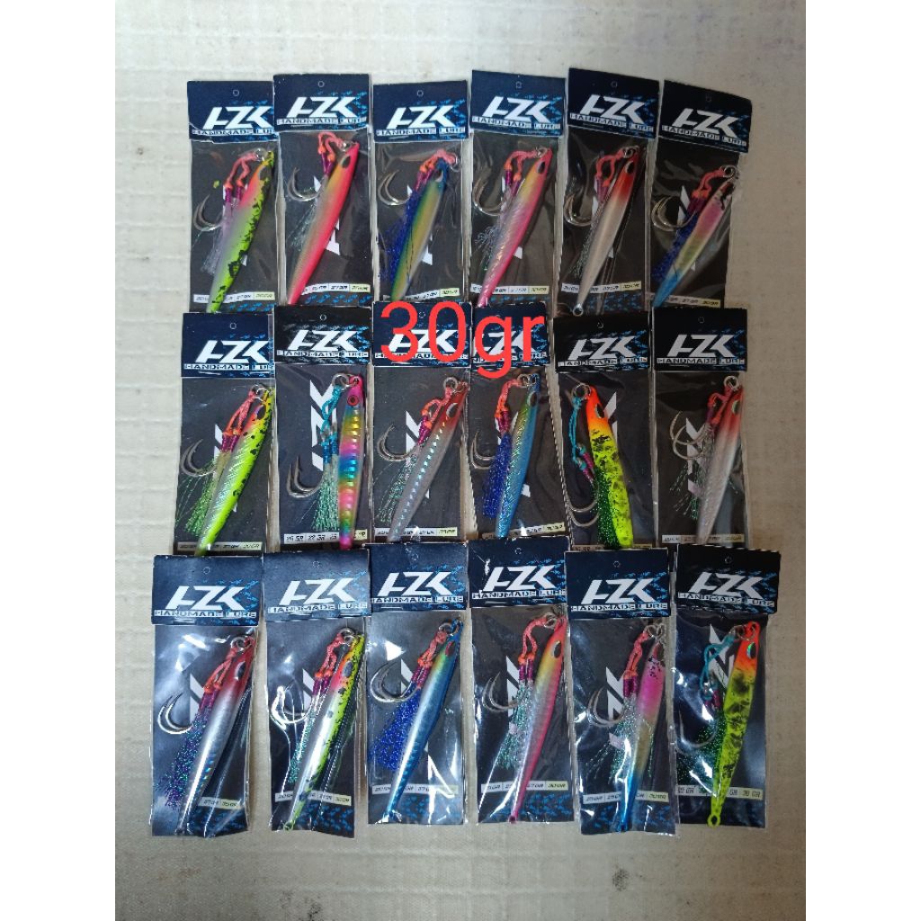 Obral 50% Metal Jig Micro Jig AZK 30gr Isi Asis Hook