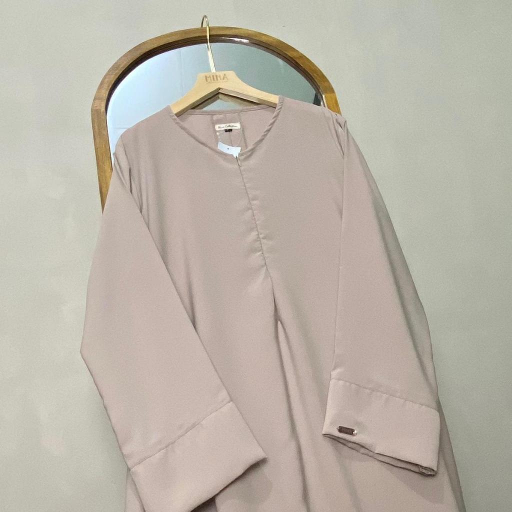 Mecca Abaya | Abaya Basic Polos | Turki Abaya - Black, S