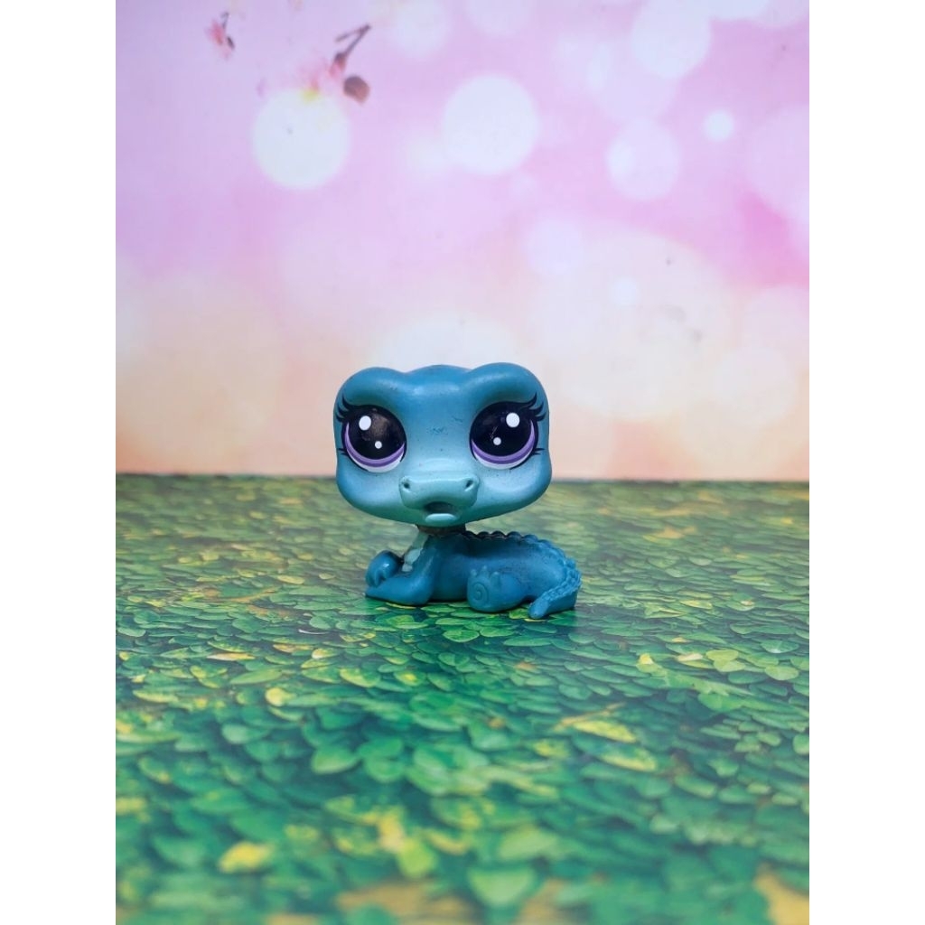 LPS littlest pet shop pets Crocodile figure ori