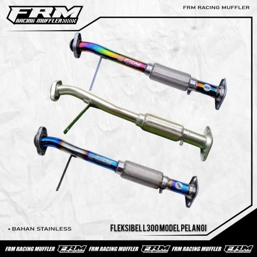 KNALPOT FLEKSIBEL NGIRR PNP L300 ORIGINAL FRM RACING MUFFLER