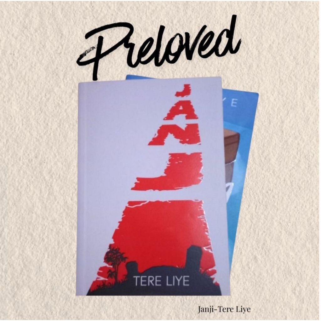 Buku Novel Janji Tere Liye - Original, Bekas